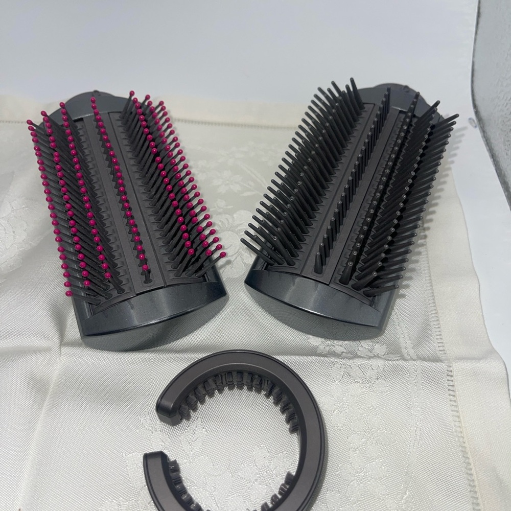 Firm and Soft smoothing brush attachments for Dyson AirWrap HS01